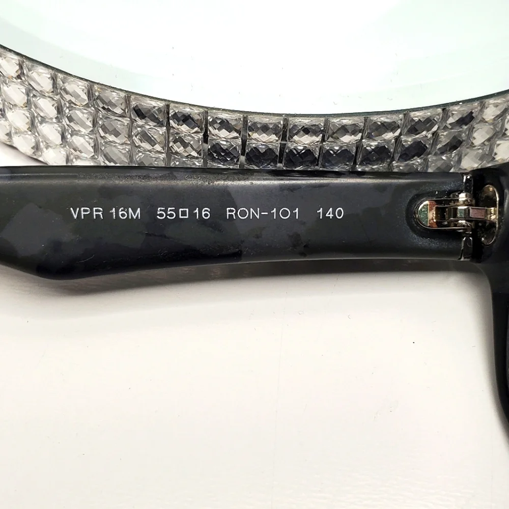 PRADA $490 VPR 16M Spotted Rx Prescription Eyeglasses